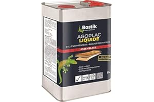 SADER Colle néoprène Agoplac Liquide BOSTIK - tenue thermique 80° - fût 5L - 30604660