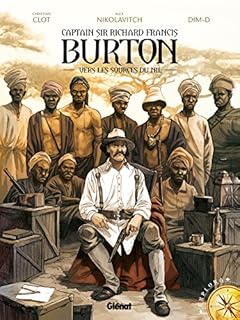 jaquette livre Burton - Tome 01: Vers les sources du Nil