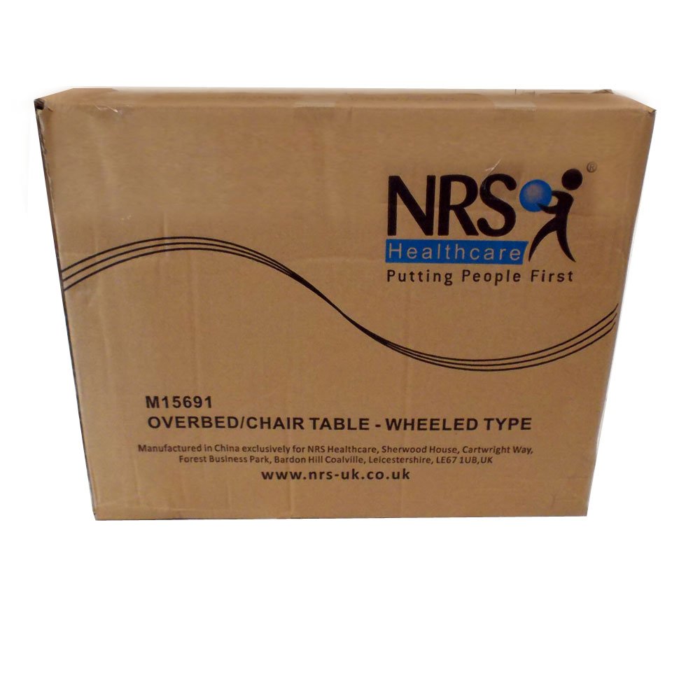 Hospital Tray Portable Over Bed Chair Table Mobility ...