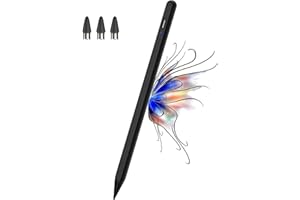 Kenkor Stylus Pens for Touch Screens POM Tip Magnetic, Rechargeable Digital Pen Fine Point Stylus Pen for iPad Pro/Air/Mini and Other iOS/Android smartphone and Tablet