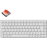 Keychron K3 Max 75% RGB Turkish Red Switch Wireless White Mechanical Keyboard