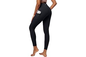 IUGA Yoga Pants with Pockets, Workout Running Leggings with Pockets for Women