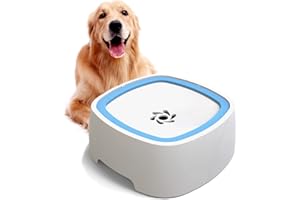 gotyou Miska na wodę dla psów, 1,2 l, odporna na przebicie, odporna na pochylenie, zabezpieczona przed rozlaniem, szczelna miska na wodę, zabezpieczona przed wyciekiem