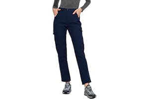 ATLASLAVA Wanderhose Damen Winter Gefüttert Softshellhose Skihose Winterhose Frauen Wasserdicht Trekkinghose Outdoor Hose