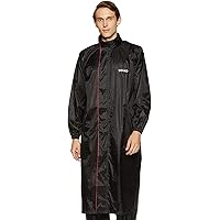 Amazon Brand - Solimo Water Resistant Polyester Long Rain Coat
