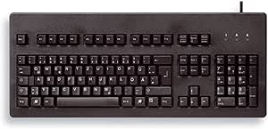 Cherry W95 Keyboard PS2/USB Combo Schwarz - german layout