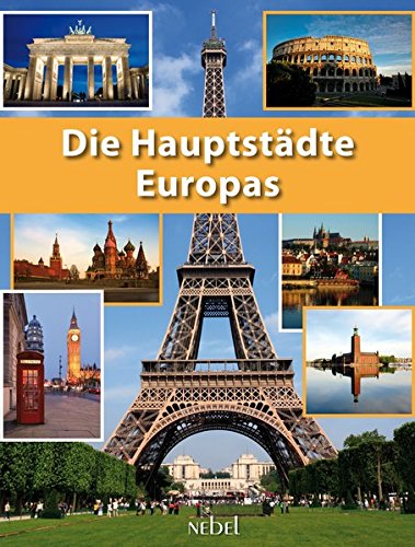 Europakarte: Hauptstädte in Europa