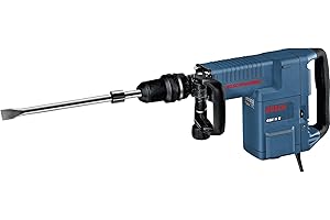 Bosch Professional Martello Demolitore Gsh 11 e (Con Sds Max, Scalpello Piatto, Potenza del Colpo 16,8 J, 1.500 W, in Valigetta)