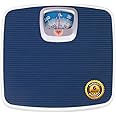 Dr Care Mechanical Weighing Scale with Anti-slip Surface Analogue Weight Machine, Weight Machine for Human Body Weight (130kg), Blue