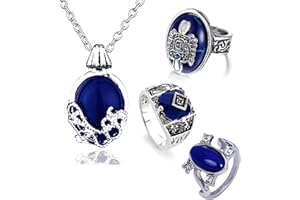 HJYZY 14 Stück Vampire Diar.s Katherine Halsketten mit Aufkleber Daylight Walking Signet Carolim Ring Salvatore Damon Stefan Finger Familienwappen Ringe