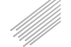 SOFIALXC Acciaio Inox 304 Capillare Strumento Tubo OD 2.5Mm, 8Pcs Lunghezza 500Mm,Wall Thickness 0.7mm