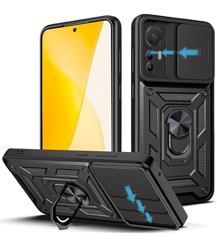 ILING Handyhülle Für Xiaomi 12 Lite 5G – Transparent, 360° Schutz, Mit Integriertem Displayschutz & Stoßfestem Rahmen
