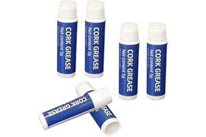 ASQZHULIWING Lot de 6 pâtes de liège pour saxophone, instrument de musique, convient pour clarinette, hautbois, basson, tenon et saxophone