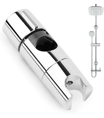 Universal Duschschlauch Halter Clip Von Euro Showers – Für 18mm, 22mm, 25mm Schläuche, Silberfarben