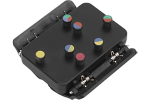 YUUGAA Ukulele Practice Tools, Ukulele Aid Black Chord Assisted Learning Tools Übungsassistent Zubehör für Anfänger(Ukulele-Booster)