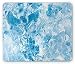 Produktbild Marble Mouse Pad, Shady Rock Surface Pattern Hand Drawn Ink Marbling Trendy Background Artsy Print Gaming Mousepad Office Mouse Mat Light Blue