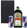 Jagerbomb Gift Set in Matt Black Gift Box with Hand Crafted Gifts2Drink Tag