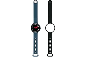 Orologio HIP HOP DONNA HERO.NEXT quadrante MONO-COLORE NERO movimento SMARTWATCH SMARTMODULE e CINTURINO SILICONE BLU, NERO HWU1197