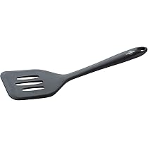 Spatola Da Cucina Küchenprofi Piccola, Bianca, Testa In Silicone, Manico In Acciaio Inox Con Anello
