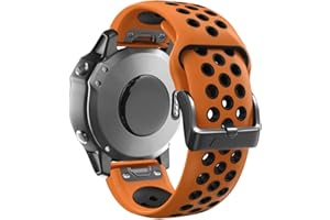 Feysentoe Reemplazo Correa para Garmin fenix 6X/6X pro/5X/5X plus Brazalete de Repuesto.