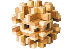 Fridolin - 17493 - Puzzle - Cervello Capo Bamboo - Magic Block