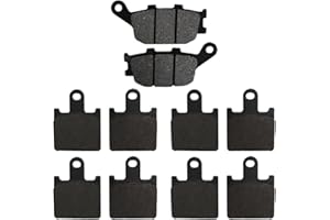 Road Passion Pastillas de freno delantero y trasero para KAWASAKI Z750R ABS Non ABS 2011-2014 / Z1000 ABS ZR1000 C7F/C8F/C9F 2007-2009 / Z1000 ZR1000 B7F/B8F 2007-2008