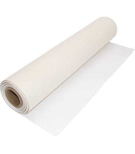 Leinwandrolle 100% Baumwolle – 300g/m², Vorgrundiert, Perfekt Für Acryl, Öl & Mehr (1,7m X 10m)