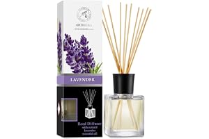 Lavendelolja Diffusor 200ml - Inomhus Diffusor Med Naturlig Lavendel Eterisk Olja - Hem Dofter - Luftfräschare För Aromaterap
