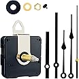 HBSTUDIO Quartz Long Shaft Clock Movement DIY Wall Clock Movement Mechanism Clock Repair Kit Replacement (Shaft Length 31mm,Two sets of pointers)