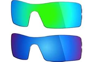 Mryok 2 Paar polarisierte Ersatzgläser für Oakley Oil Rig Sonnenbrille – Optionen