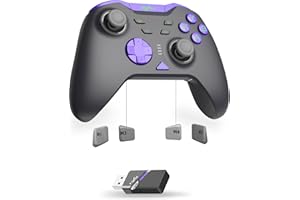 PXN P5 8K Controller Wireless da Gioco – 2.4G, Chip 8K, 2000Hz, Joystick Capacitivi, Trigger Hall, Funzione Turbo e Macro – Controller Per PC/Switch/Steam Deck/Android/iOS