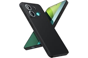 SineOrdo Funda Xiaomi Redmi Note 13 Pro 5G & Poco X6 5G Case,Carcasa Xiaomi Redmi Note 13 Pro 5G & Poco X6 5G Funda Móvil Ultrafina Suave Silicona TPU Cover Resistente - Negra