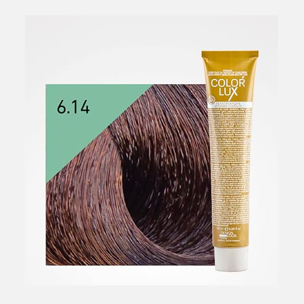 DESIGN LOOK Haarfarbe Color Lux – Super Blond Platinum Gold – 100 Ml, Pflegend & Langanhaltend – Für Alle Haartypen