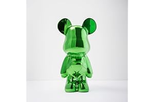 Giulia Grillo Orsetto Love - Home decor, Idee regalo, Soprammobili Moderni, Decorazione Casa, Bomboniere Matrimonio (Verde)