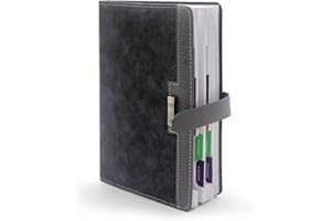 HW CASA Daily Planner 2024,Quaderno di Pianificazione Giornaliera in Copertina Rigida,Daily Planner 12 Mesi，Formato A5 14,8x21 CM,Ideale Come Agenda Universitaria, Scolastica o Lavoro (Grigio)