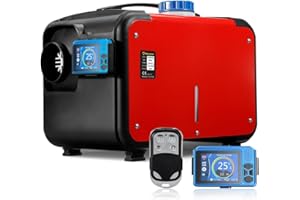 Sunster 8KW 12V Diesel Air Heater, ALL IN ONE Portable Night Heater With LCD Switch& Remote Control For Truck Boat Car Home campervan tent