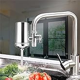 MAK SUPPLY Kitchen faucet water filter, water purifier reduces chlorine and odor