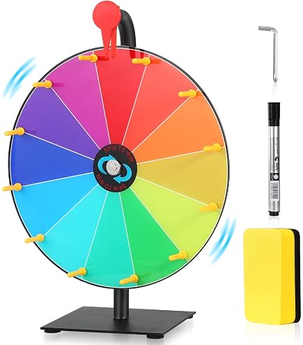 SKIKHN Roue de la Fortune à Tourner, Roue de la Fortune, Roue De Prix