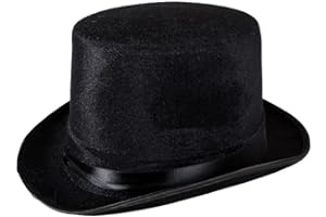 Henbrandt Top Hat Black Velour (Adult)