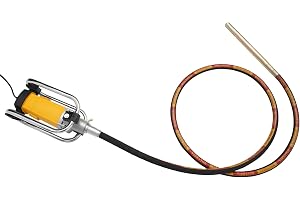 Elektrisk betongvibrator 2000W invändig vibrator flaskvibrator professionell industriell betongvibrator för insättning i våt