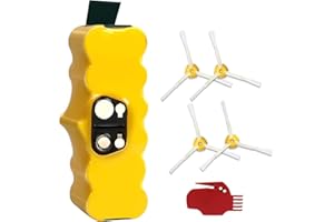 5000mAh/5.0Ah Ersatzakku für iRobot Roomba, Powtree 14,4V Akku für iRobot Roomba 500 600 800 900 510 530 532 535 540 550 560 562 570 580 620 630 650