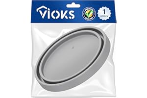 VIOKS Couvercle Joint de Chambre de Rinçage Clair Remplacement pour Miеle 05254440 05254441 05254442 Joint de Chambre de Rinçage Clair Couvercle pour Combinaison de Dosage Lave-vaisselle