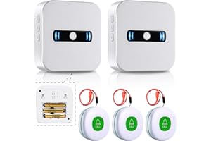 Daytech Notrufknopf Für Senioren Hausnotruf Notfallknopf Für Senioren Mobiler Alarm Notruf Knopf Funk Funktioniert Pflegeruf 