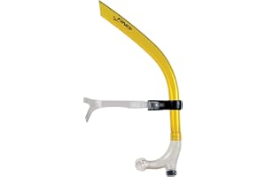 FINIS Men's Finis Swimmer's - Adult & Junior Swimmer s Snorkel, Yellow, Adult One Size UK