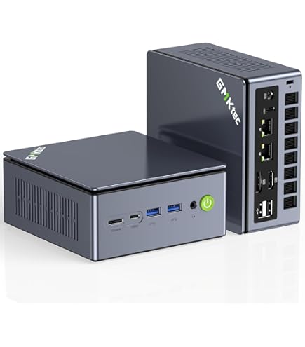 MINIS FORUM HX77G Mini PC, AMD Ryzen 7 7735HS 8 Cores 16 Threads