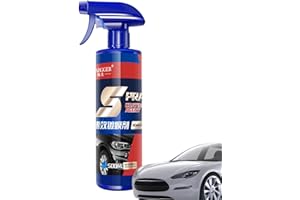 Amesor Revêtement 3 en 1, Revêtement en Céramique, 3 in 1 Lustrant pour Auto Coating Spray, Protection pour Voitures, Moto, Étanche À l'eau Et À La Poussiè