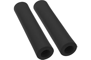 SAILUPXINYUAN SAUTOP 1 Pair Mountain Bike Handlebar Grips,Bicycle Ultralight High Density Foam Silicone Sponge Handlebar Grip,Anti-Slip,Shock-Absorbing,Super Soft Bike End Grips