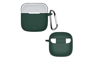 GIOPUEY Cover Compatibile con Huawei FreeBuds SE 3/SE 2, Cilicone Custodia, Ultrasottile Case Cover, Antiurto, Resistente ai Graffi - Verde militare