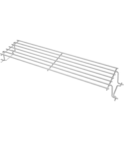 Grille Chauffante Pour Barbecue Weber Spirit Série 200 - Acier Inox 2mm, Avec Supports Pour Brochettes, Lave-vaisselle