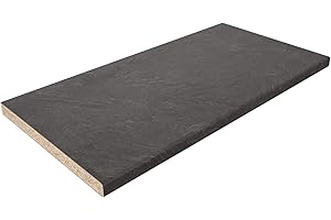 WORKTOP EXPRESS Grey Slate Effect Laminate Kitchen Worktops (3000 x 600 x 38mm)